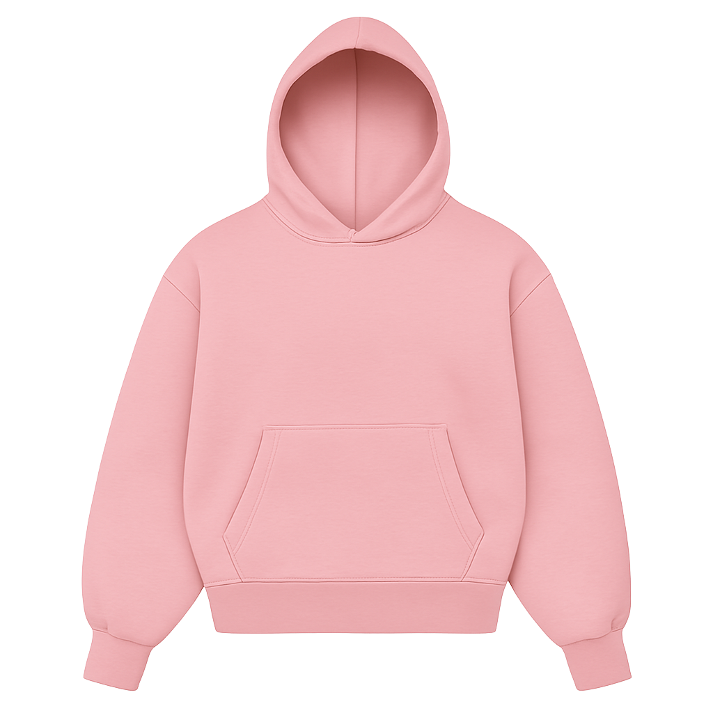 HOODIE BLANK (PINK)