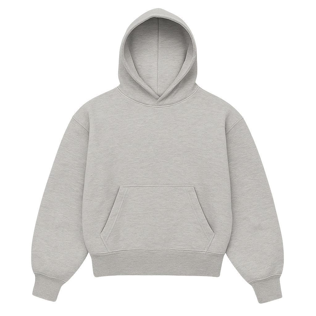 HOODIE BLANK (GREY)