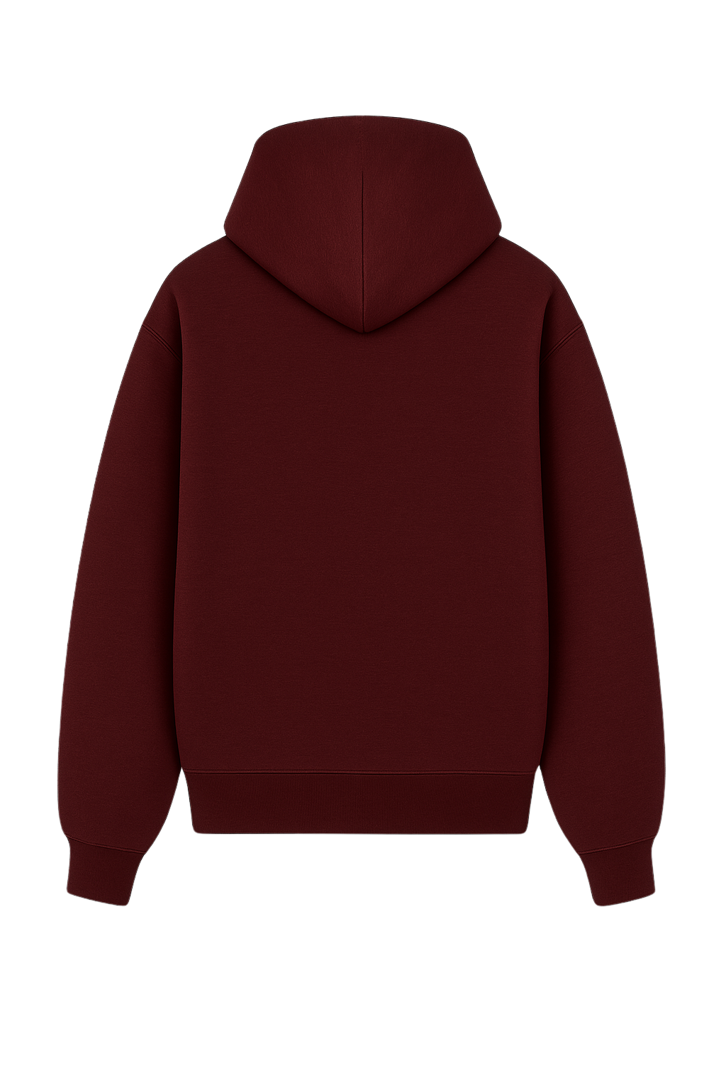 HOODIE BLANK (RED WINE)