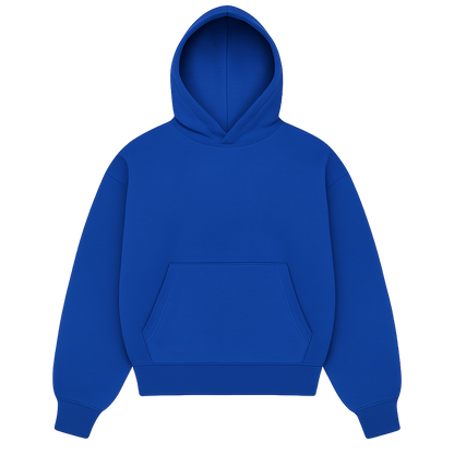 HOODIE BLANK (COBALT BLUE)