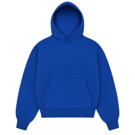 HOODIE BLANK (COBALT BLUE)