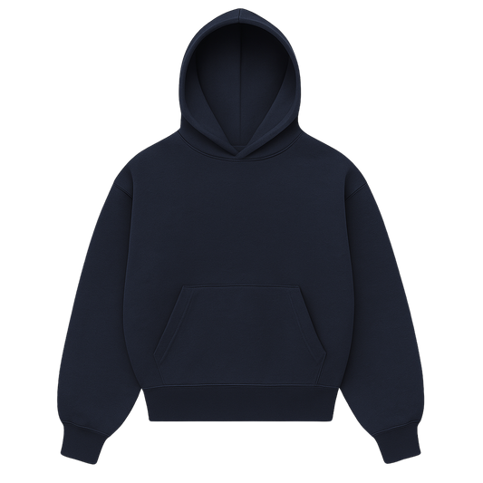 HOODIE BLANK (NAVY)