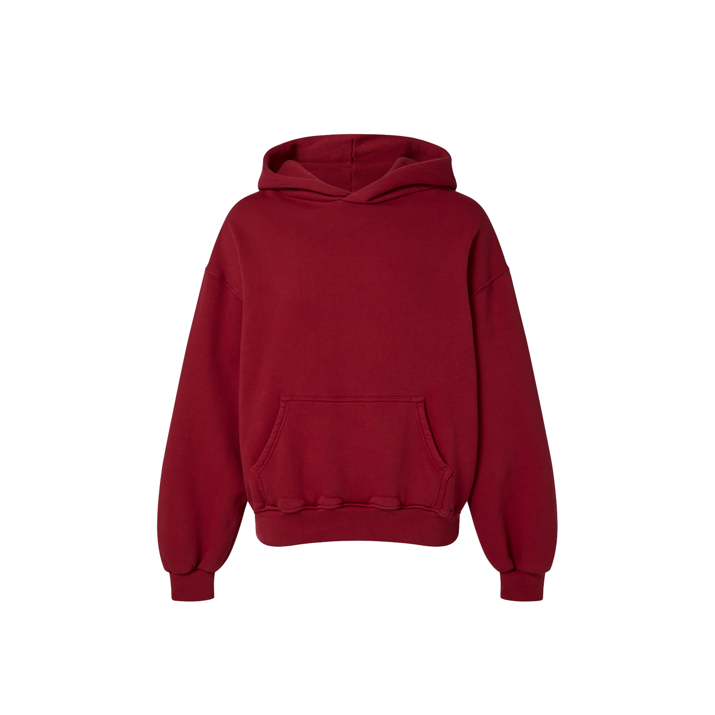 HOODIE BLANK (RED WINE)