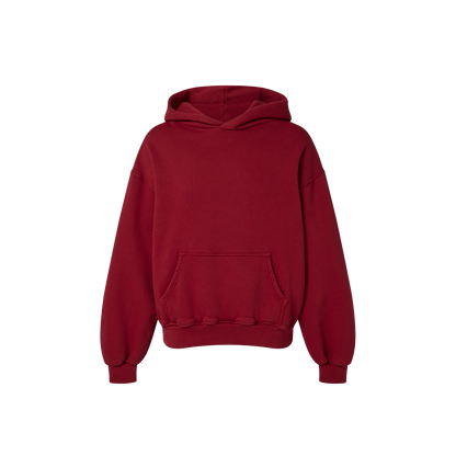 HOODIE BLANK (RED WINE)