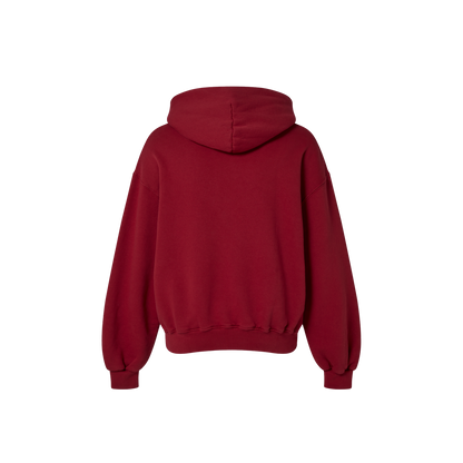 HOODIE BLANK (RED WINE)