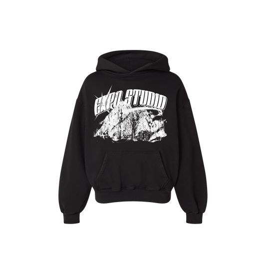 HILLS HOODIE (BLACK)